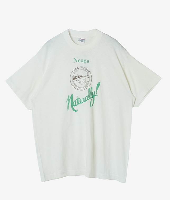 USED/Neoga NaturallyプリントTシャツ