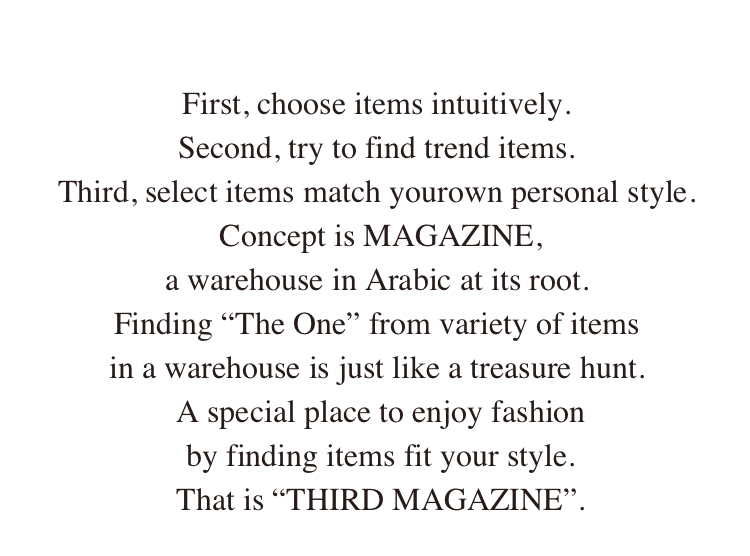 THIRD MAGAZINE