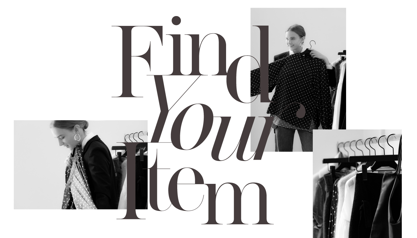 FIND YOUR ITEM