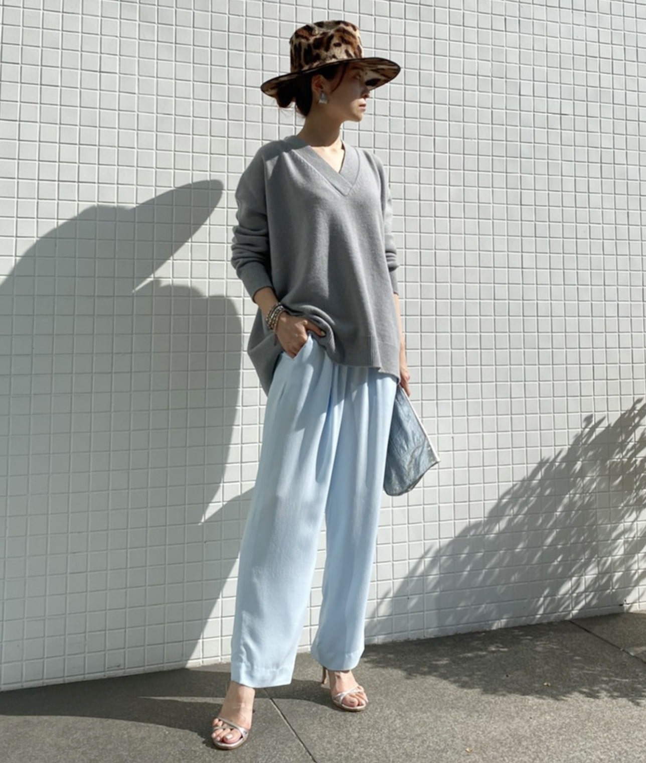 シルクジョーゼットイージーパンツ A0803fp235 Third Magazine サードマガジン 公式オンラインストア