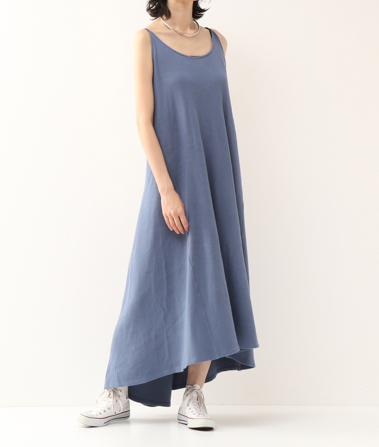 コラボ コットンリブキャミソールワンピース A0811ua411 Third Magazine サードマガジン 公式オンラインストア