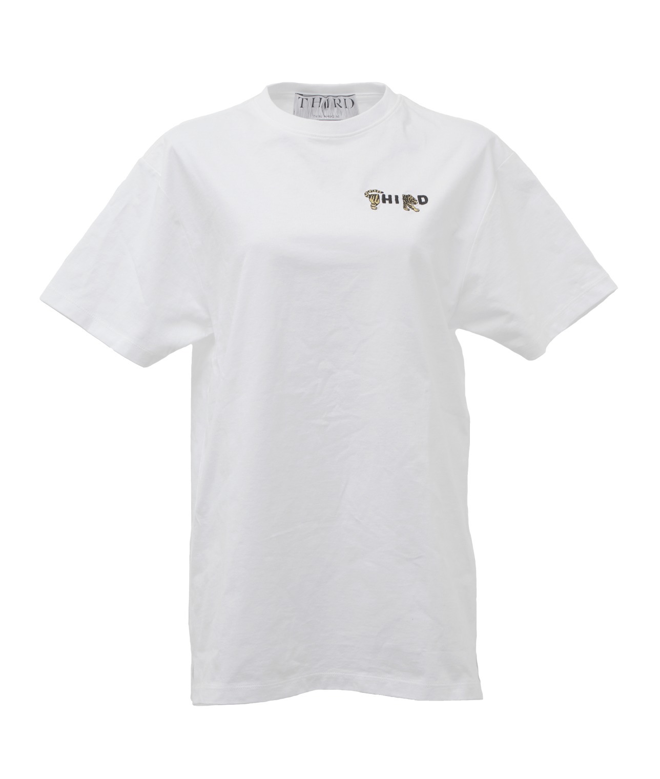 ”THIRD” Tigerロゴ刺繍Tシャツ(A0813UTS416)｜THIRD