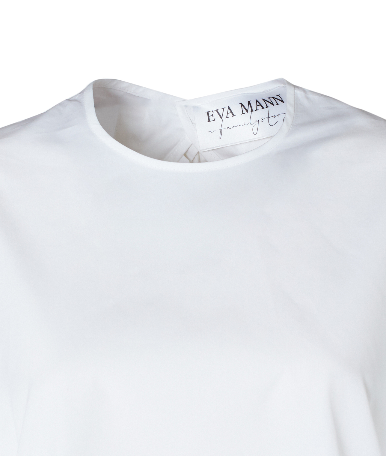 EVA MANN/バックリボンボリューム袖ブラウス 詳細画像 ホワイト 4