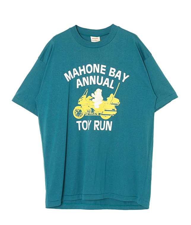 USED/MAHONE BAY ANNUAL TOY RUNプリントTシャツ