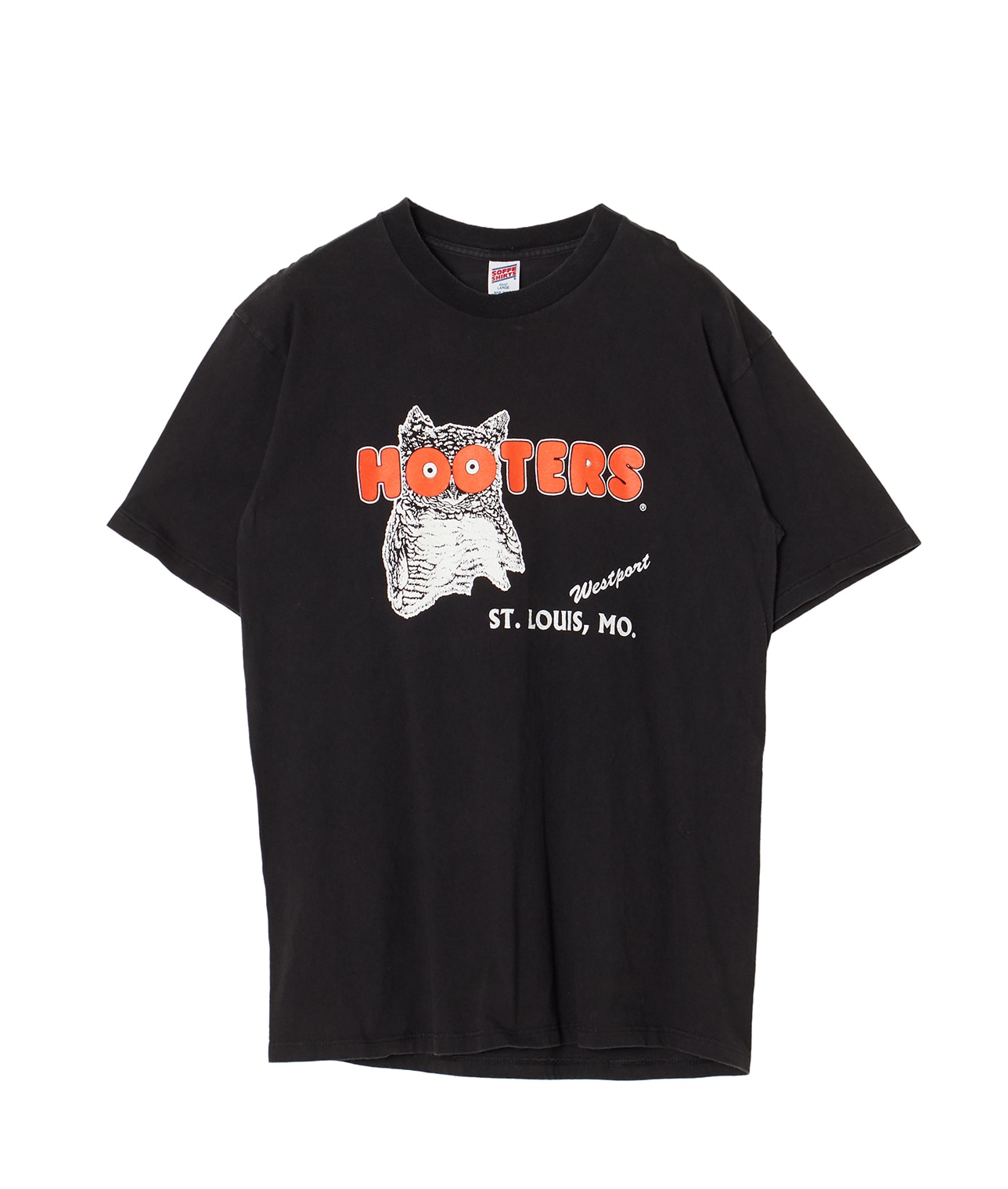 USED/80-90's HOOTERS T SHIRT 詳細画像 ブラック 1