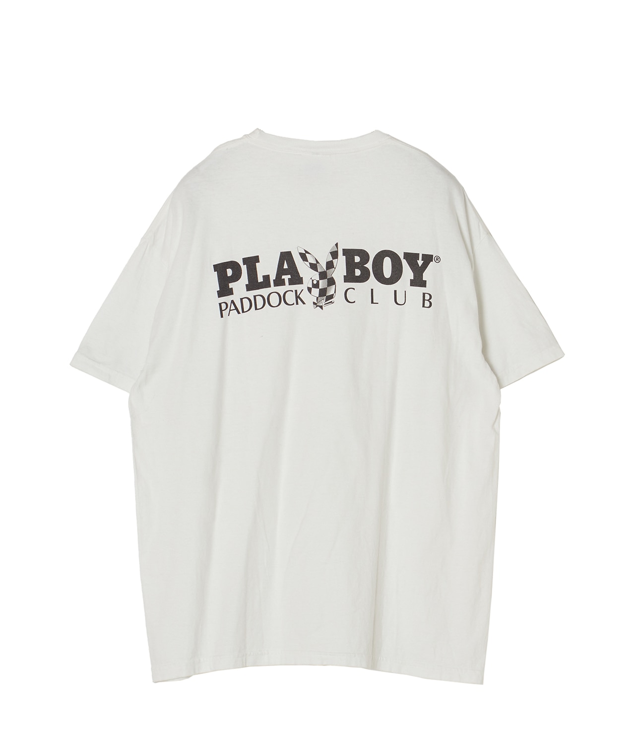 USED/NOS(ONE WASH) 00's- PLAYBOY T SHIRT 詳細画像 ホワイト 2