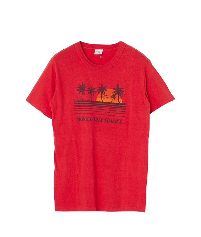 USED/MONTEGOBAY JAMAICA プリントTシャツ