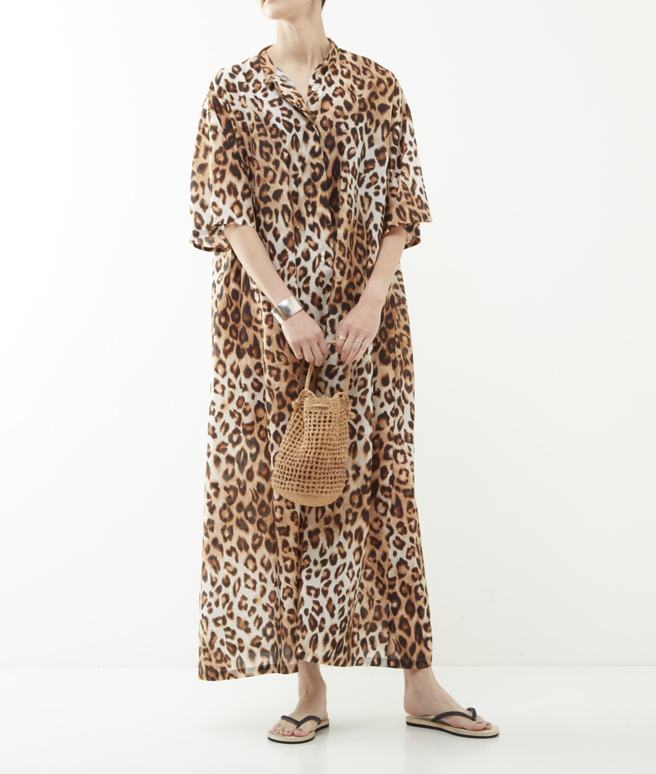 レオパードスタンドカラーワンピース A01fa8 Third Magazine サードマガジン 公式オンラインストア