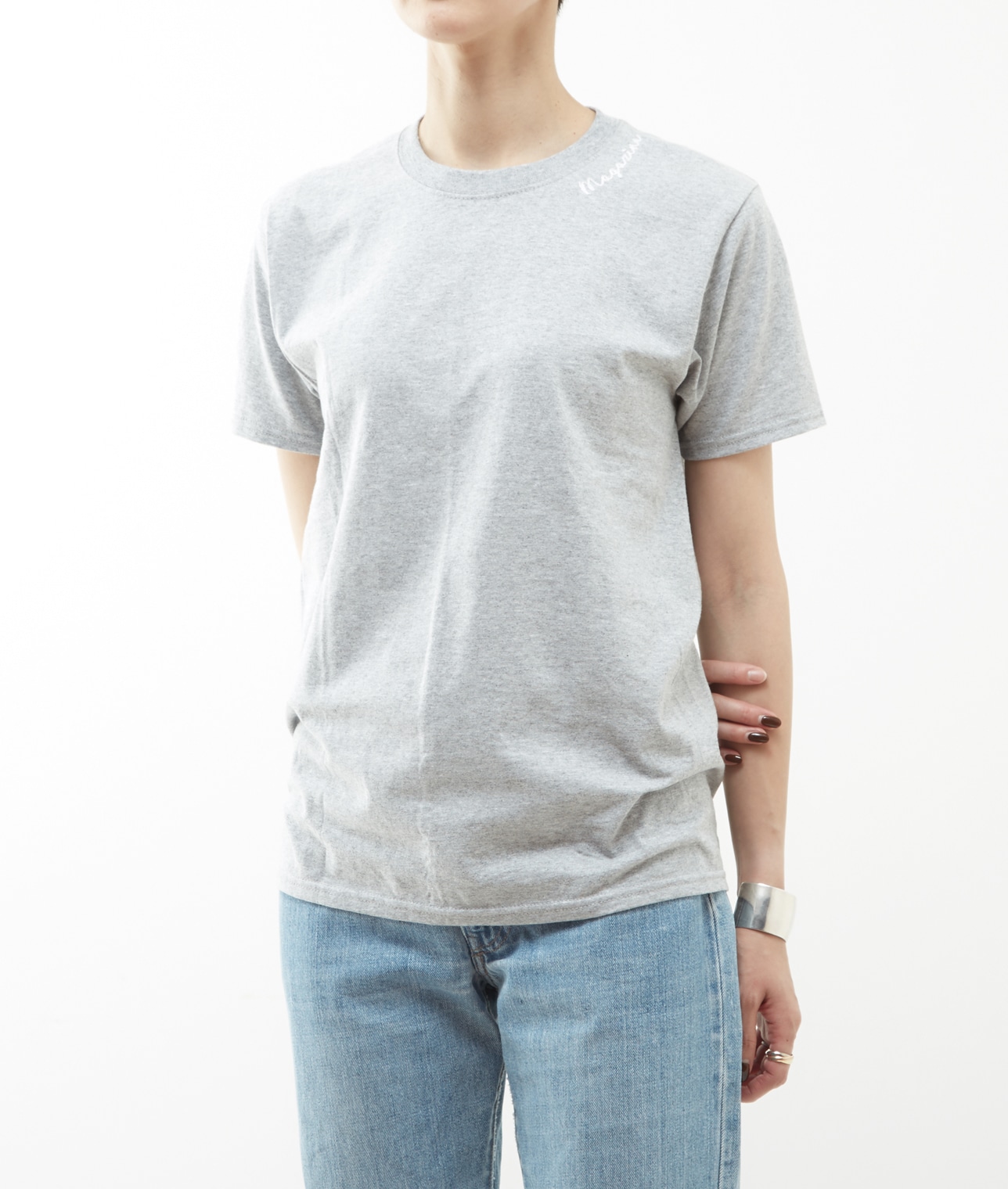 【別注】FRUIT OF THE LOOM/刺繍パックTシャツ 詳細画像 ホワイト/グレー 10