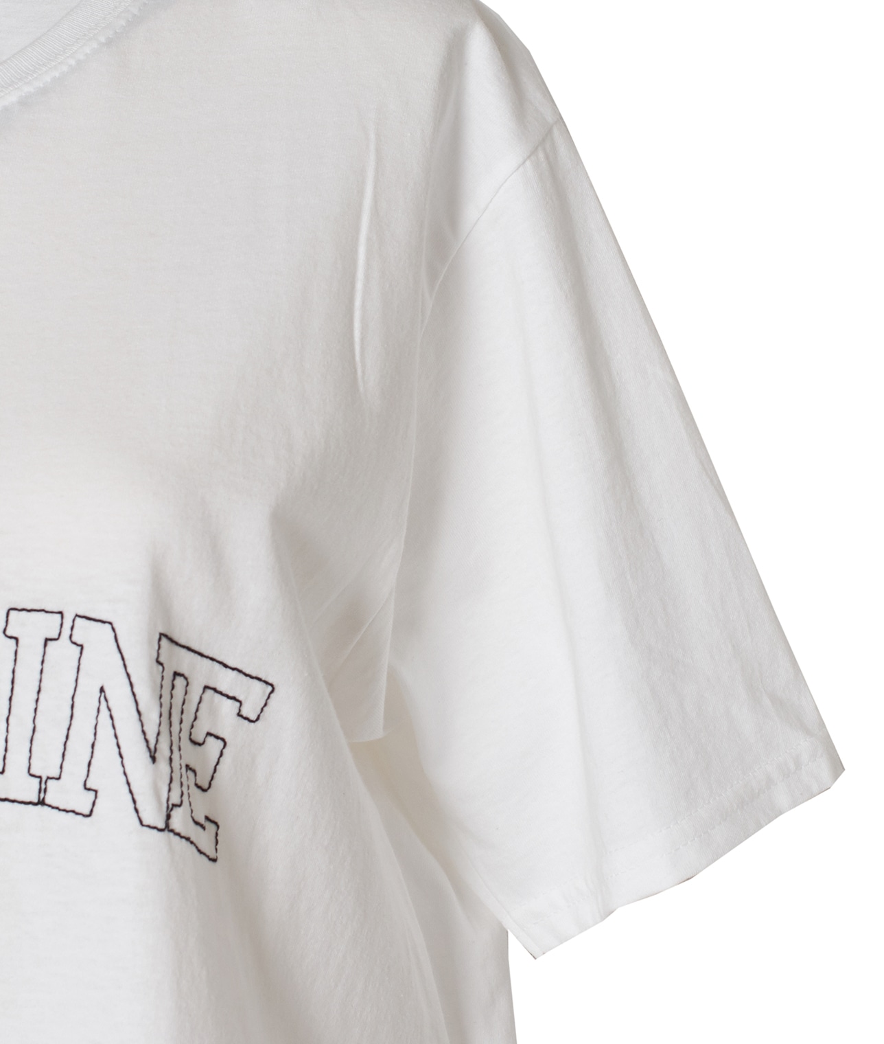 【別注】FRUIT OF THE LOOM/ビッグロゴ刺繍パックTシャツ 詳細画像 ホワイト/グレー 5