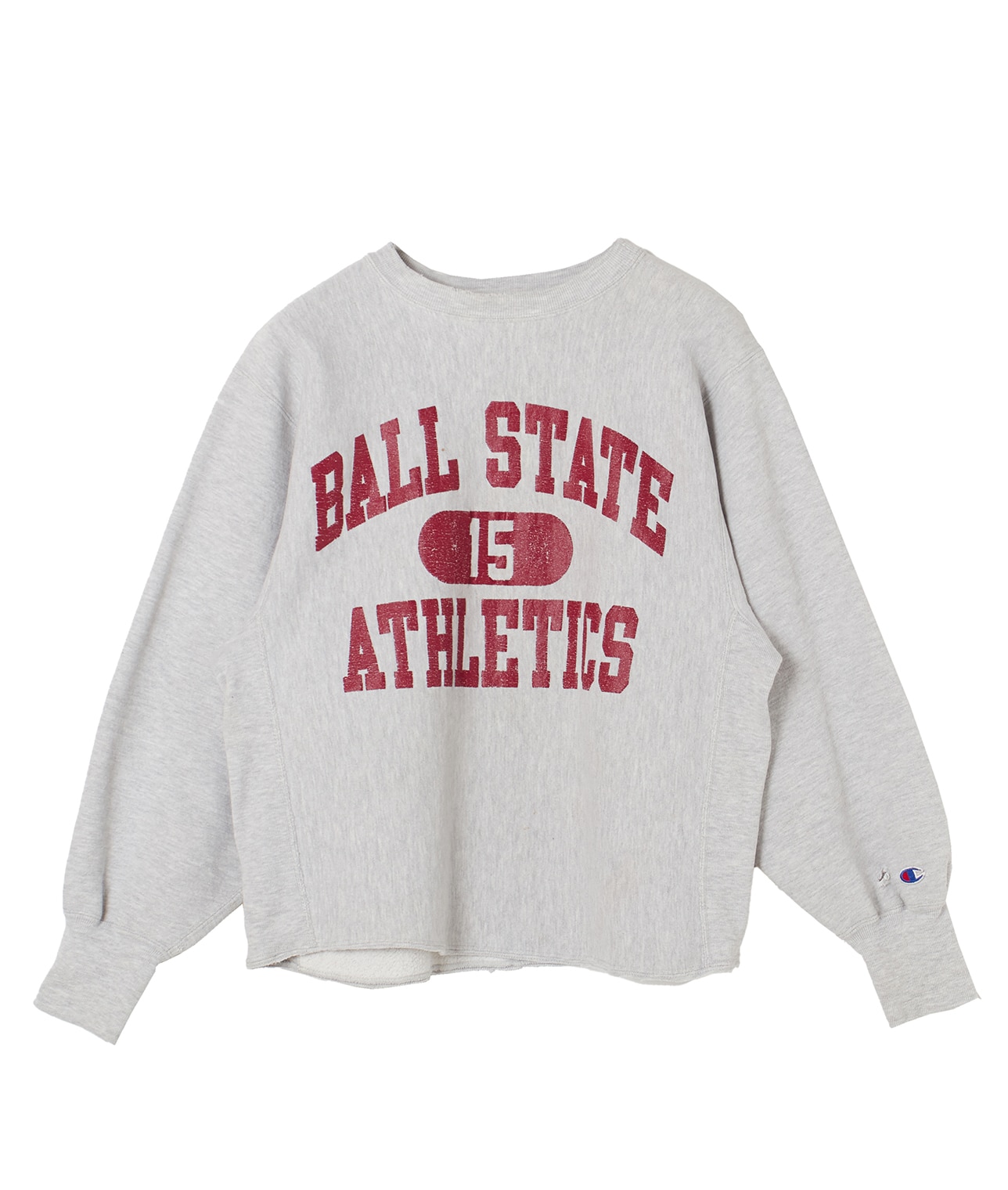USED/BALL STATE ATHLETICSプリントスウェット 詳細画像 グレー 1