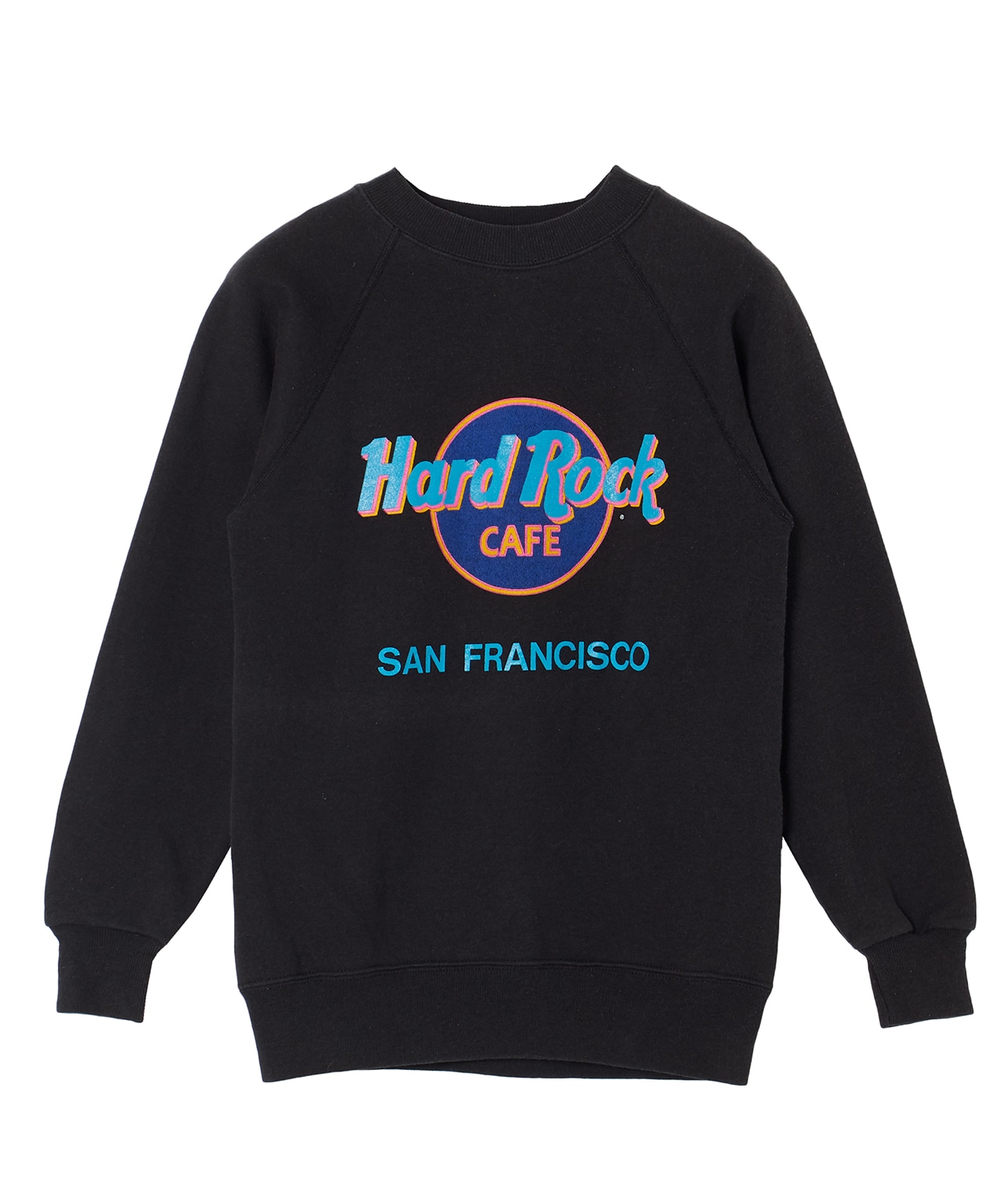 USED/Hard Rock Cafe SAN FRANCISCOプリントスウェット 詳細画像 ブラック 1