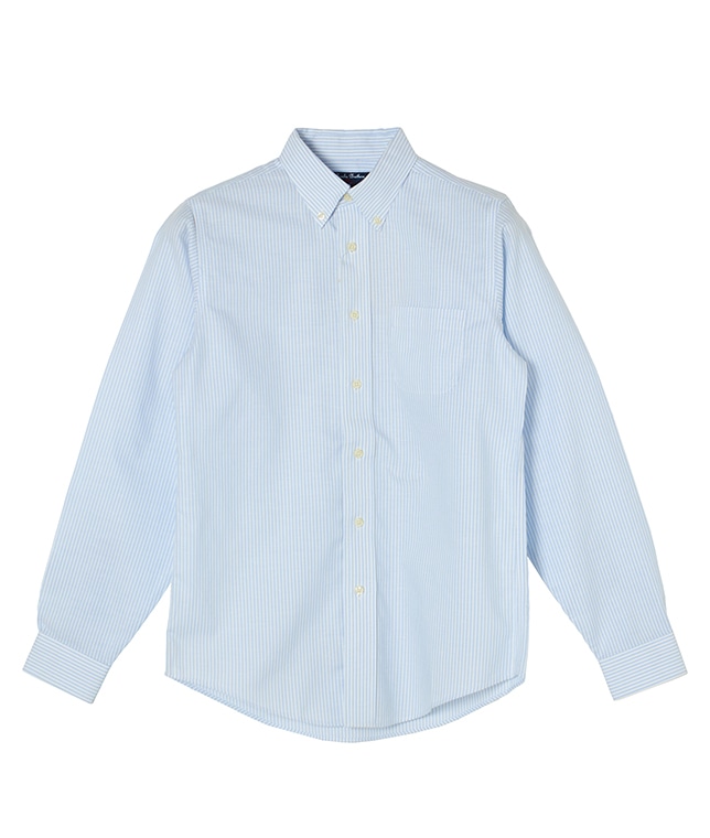 USED/00's- BROOKS BROTHERS COTTON OXFORD POLO COLLAR SHIRT