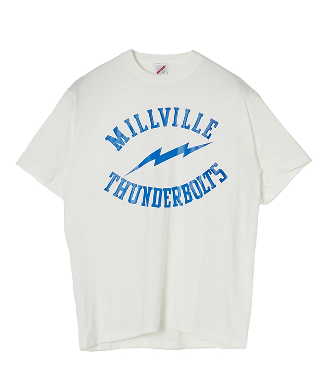 USED/MILLVILLE THUNDERBOLTSプリントTシャツ