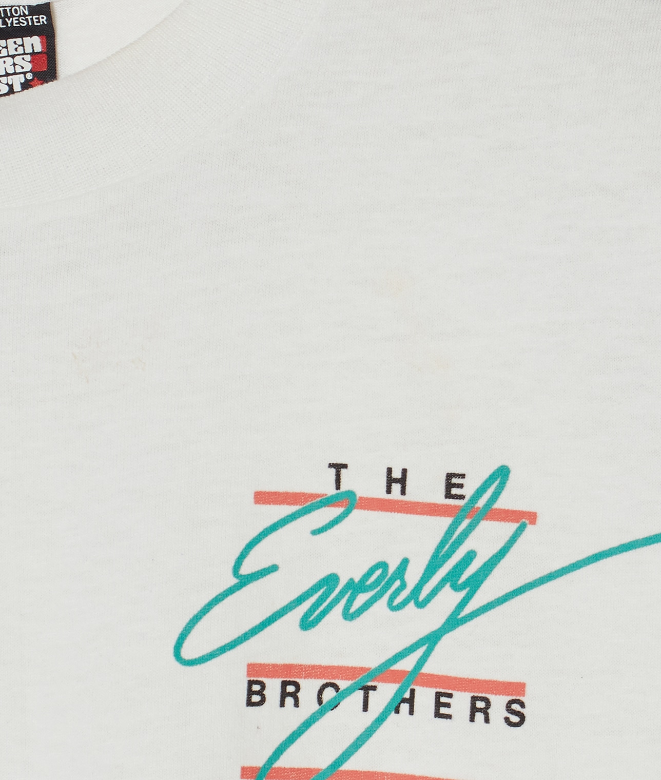 USED/THE Everly BROTHERS/プリントTシャツ 詳細画像 WHITE 3