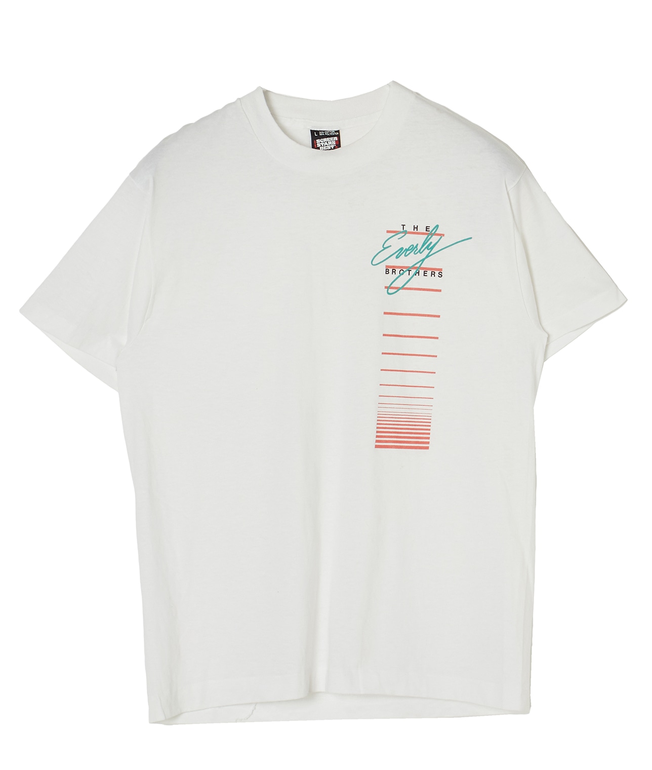 USED/THE Everly BROTHERS/プリントTシャツ 詳細画像 WHITE 1