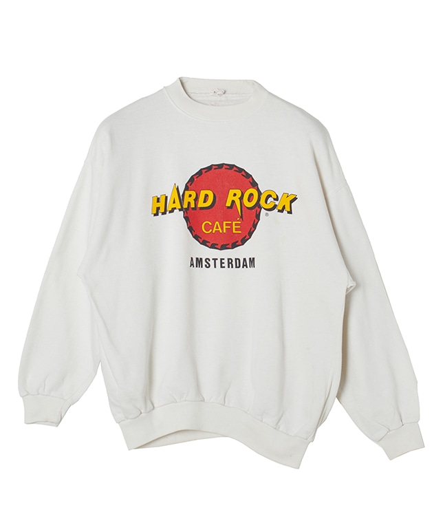 USED/HARD ROCK CAFE  AMSTERDAM/プリントスウェット