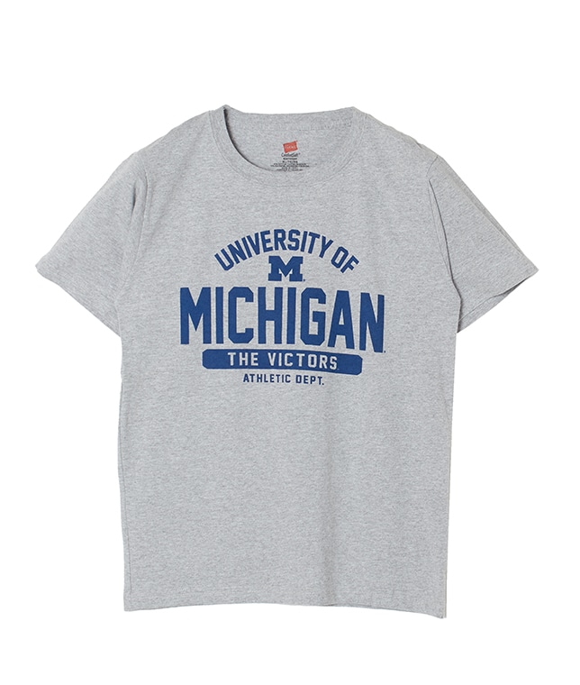 USED/UNIVERSITY OF MICHIGAN/プリントTシャツ
