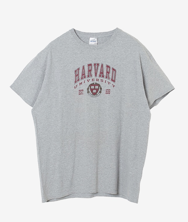 USED/HARVARD UNIVERSITYプリントTシャツ