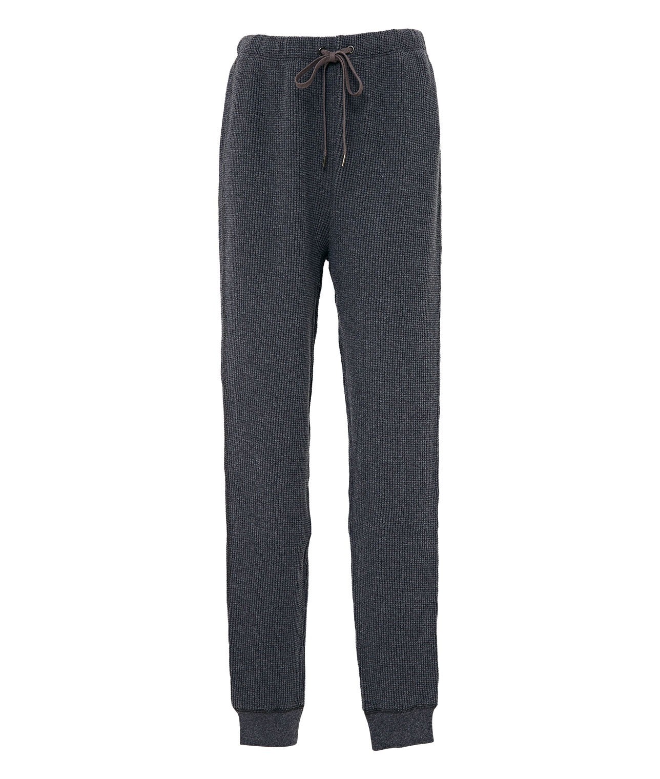 ワッフル裾リブパンツ(A0831UP413)｜THIRD MAGAZINE (サードマガジン