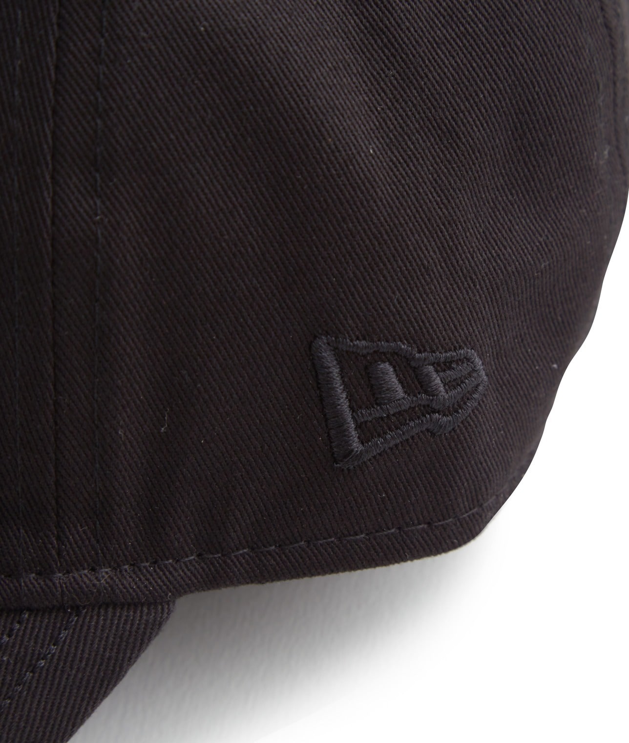 【別注】NEWERA/ロゴ刺繍キャップ 詳細画像 ブラック 3