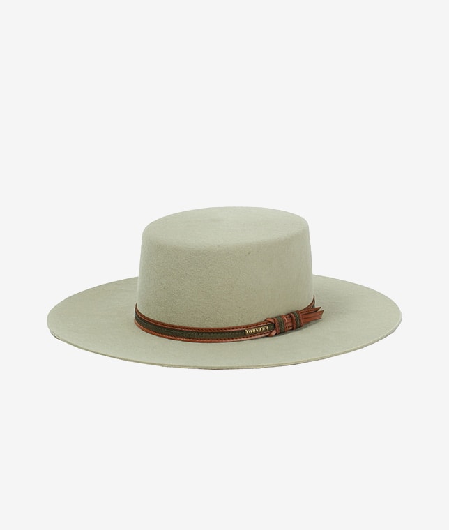 OLIVER HATS/レザーロープゴンドレーロハット