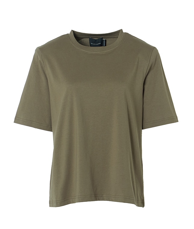 【BIRGITTE HERSKIND】パワーショルダーTシャツ