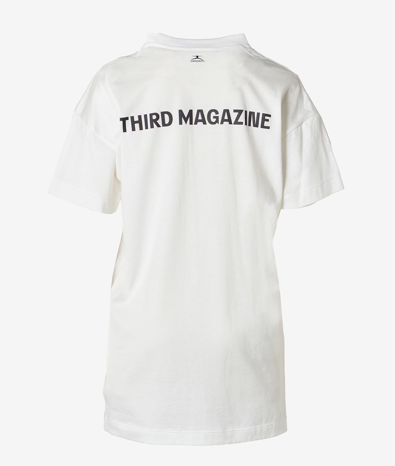 【THIRD MAGAZINE×DANSKIN×ELLE SHOP　コラボ】ロゴプリントTシャツ 詳細画像 ブラック 5