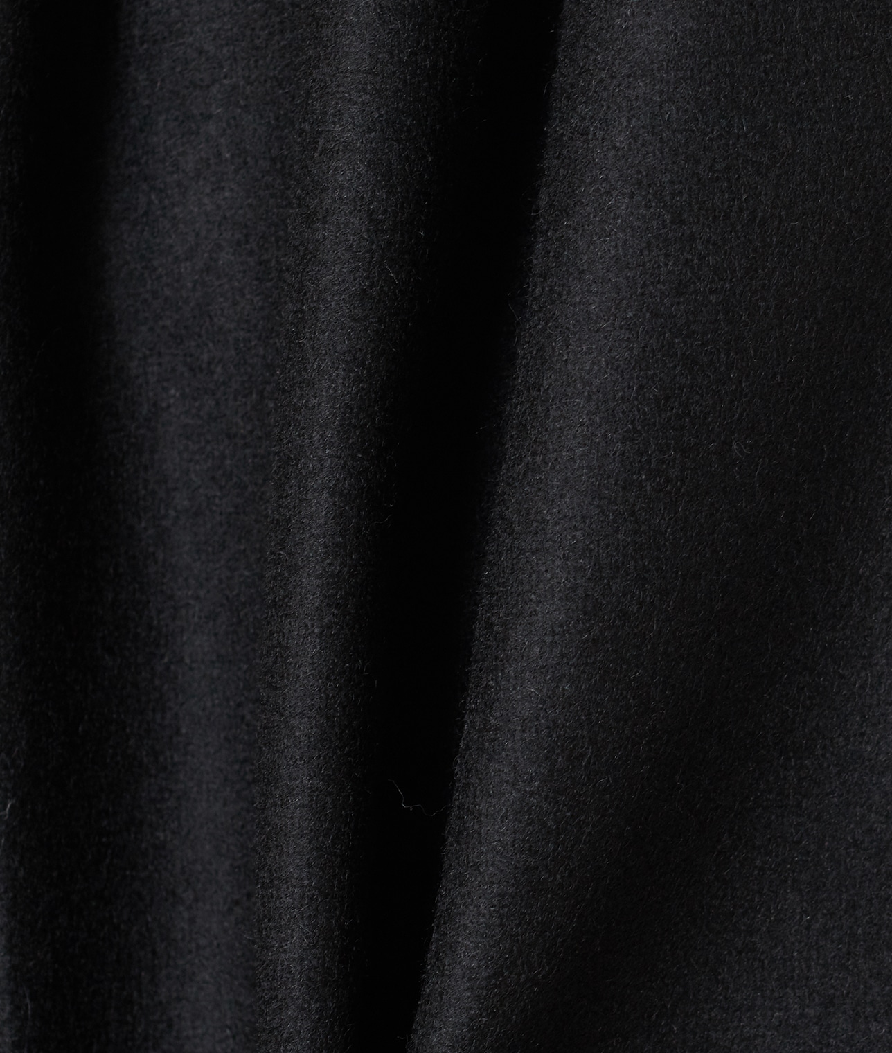 ライトメルトン裾絞りパンツ 詳細画像 ブラック 7