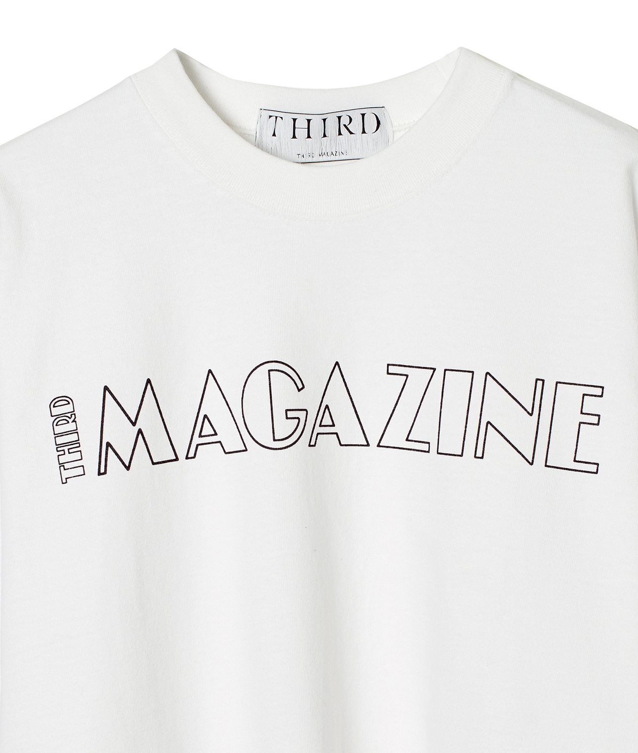 ”THIRD MAGAZINE”ロゴTシャツ(A0833UTS001)|THIRD ...