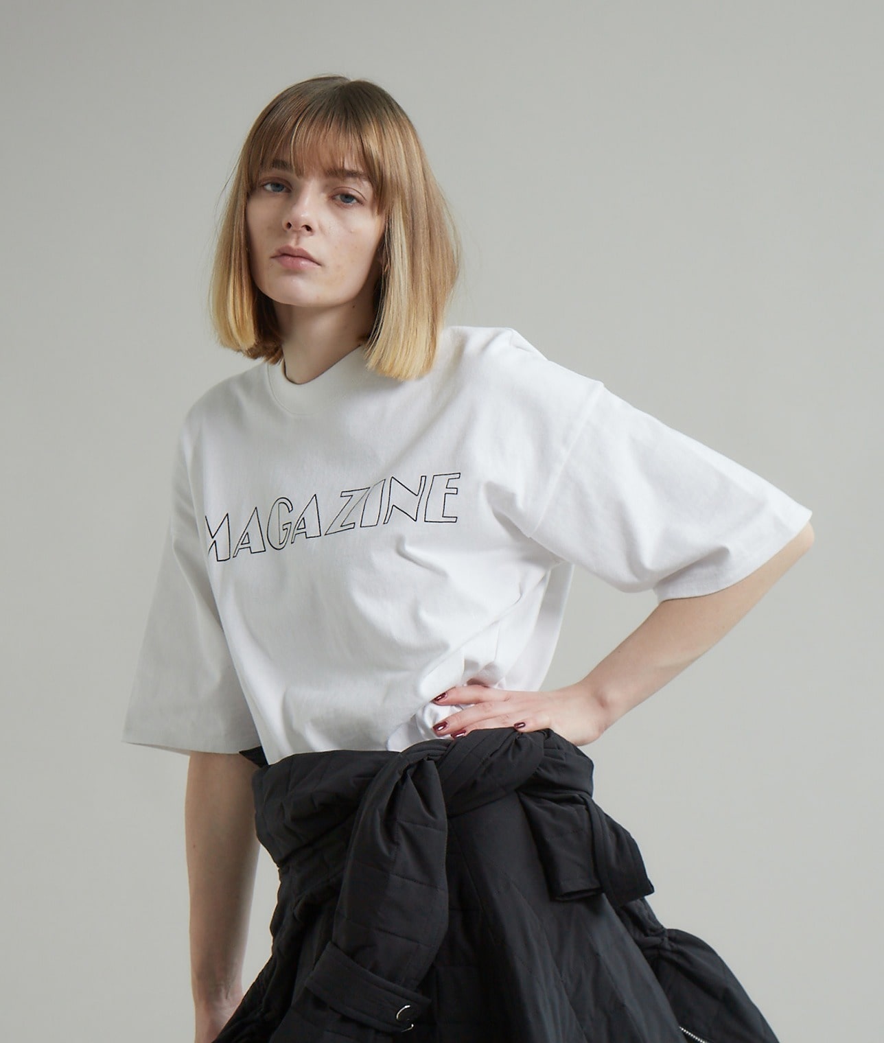 ”THIRD MAGAZINE”ロゴTシャツ(A0833UTS001)｜THIRD ...