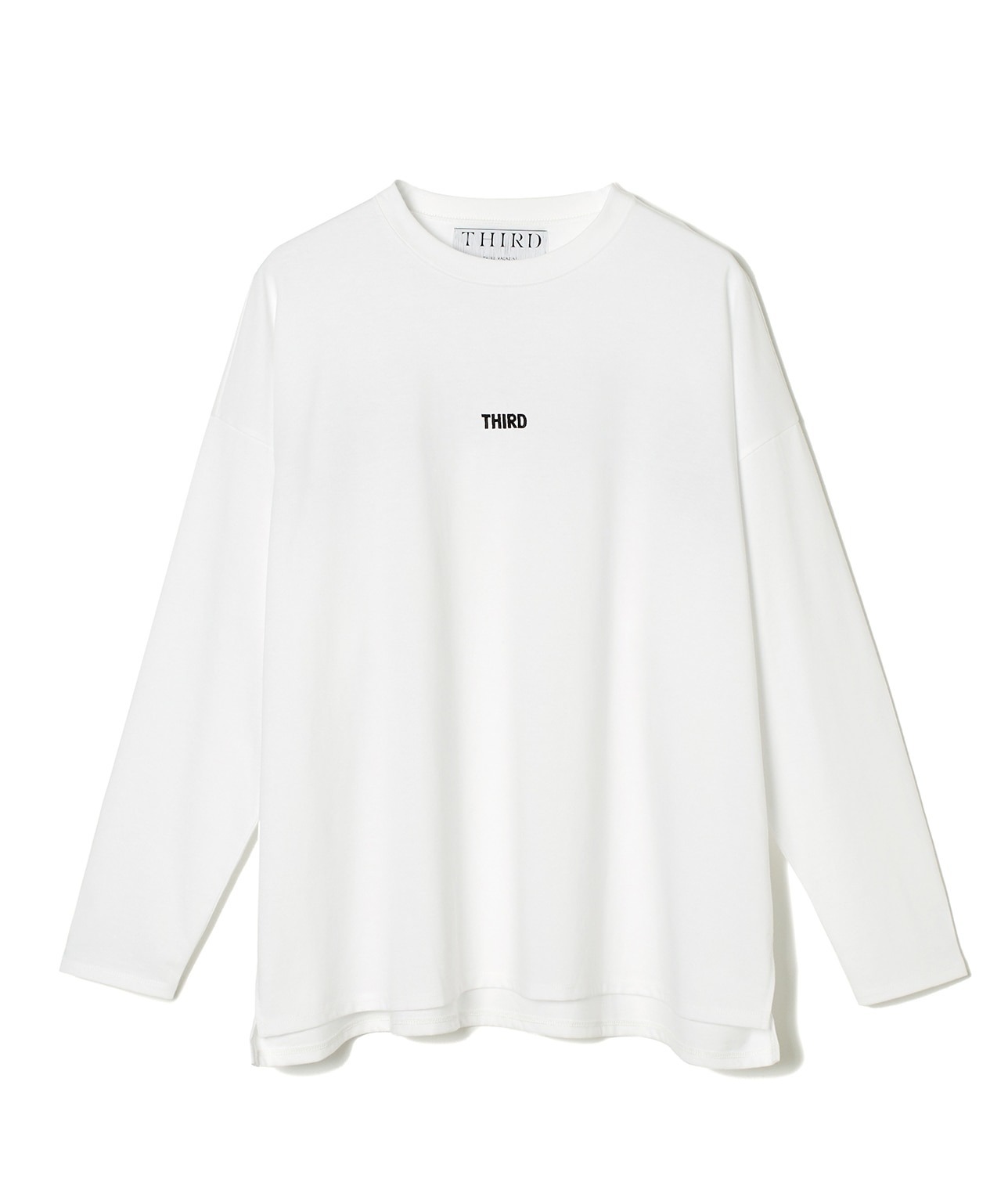 バックプリントロングTシャツ(A0833UTS009)|THIRD MAGAZINE (サード