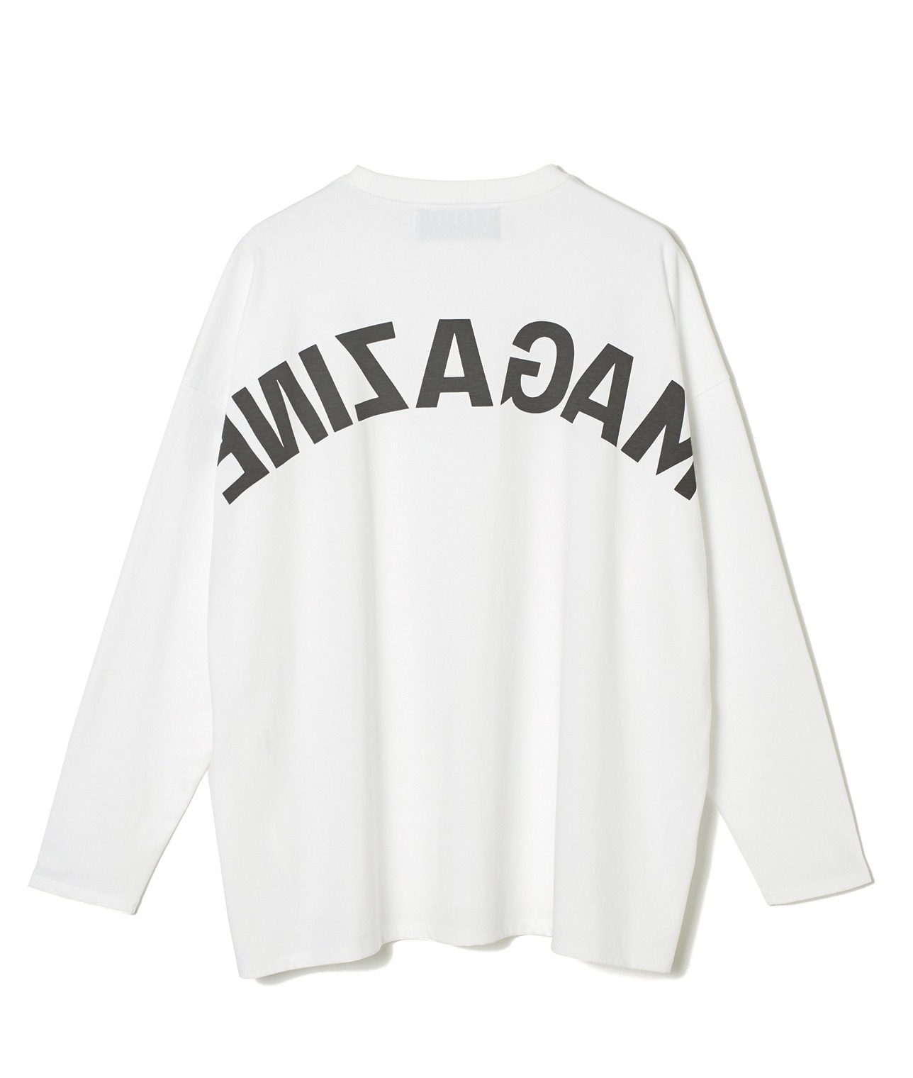 バックプリントロングTシャツ 詳細画像 ホワイト 2