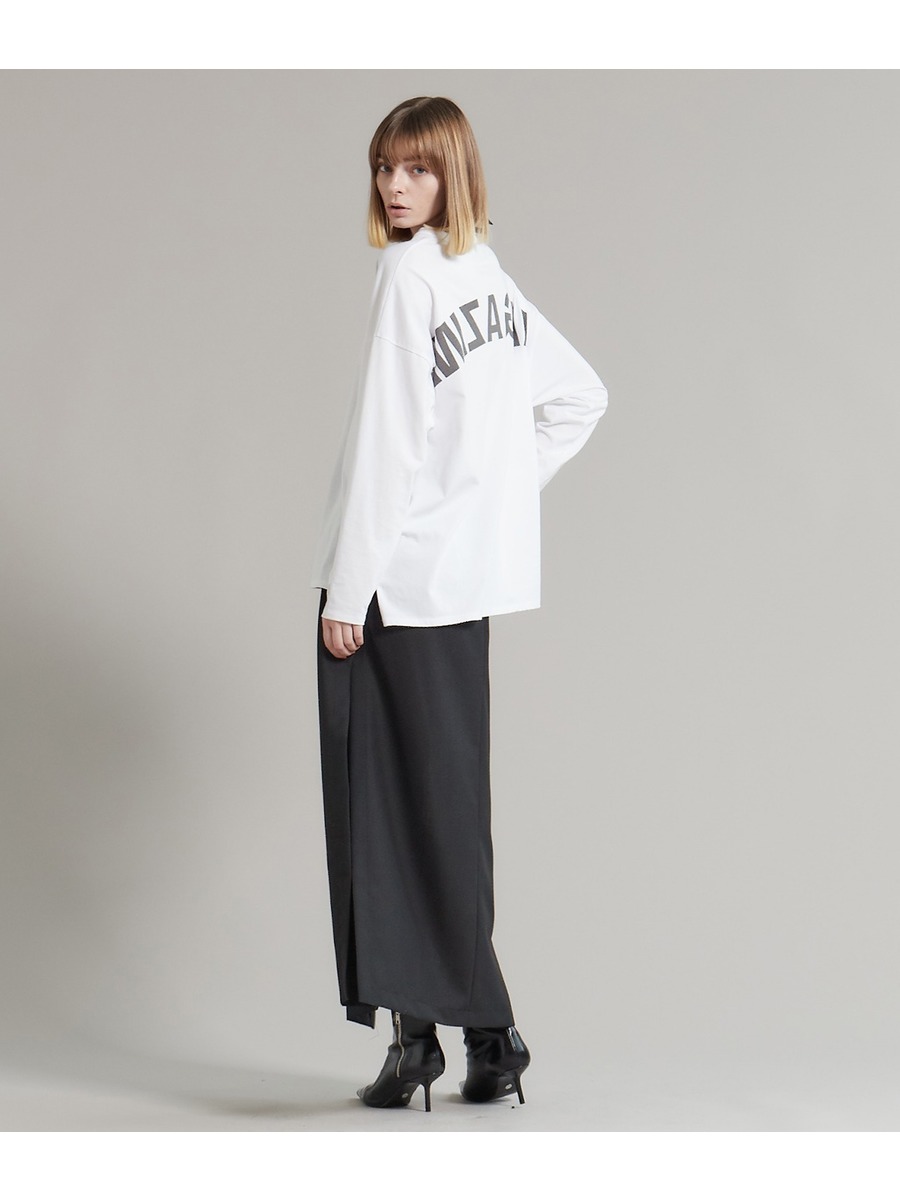 バックプリントロングTシャツ(A0833UTS009)|THIRD MAGAZINE (サード