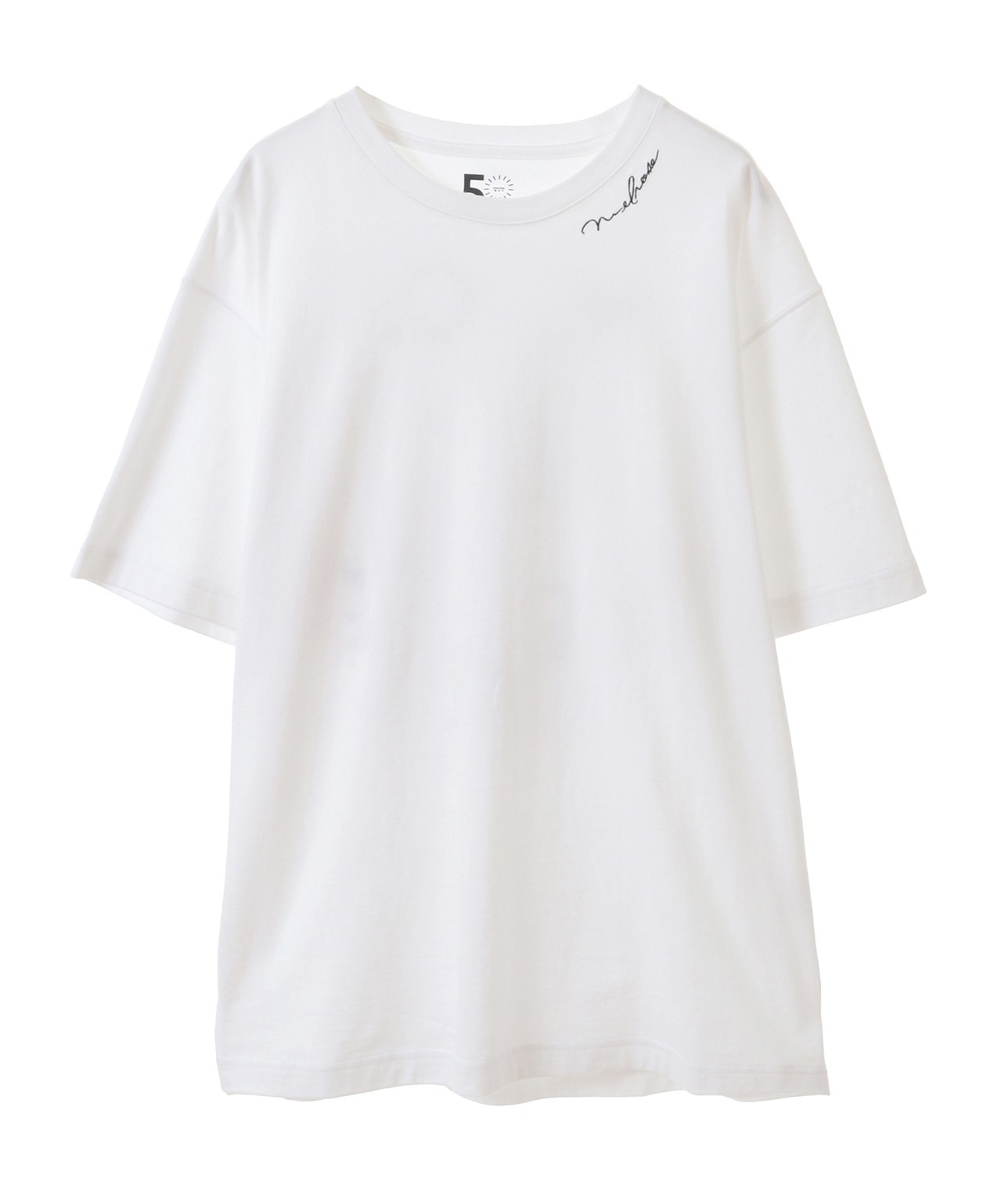 【メルローズ50周年限定】ロゴプリントTシャツ 詳細画像 ホワイト 1