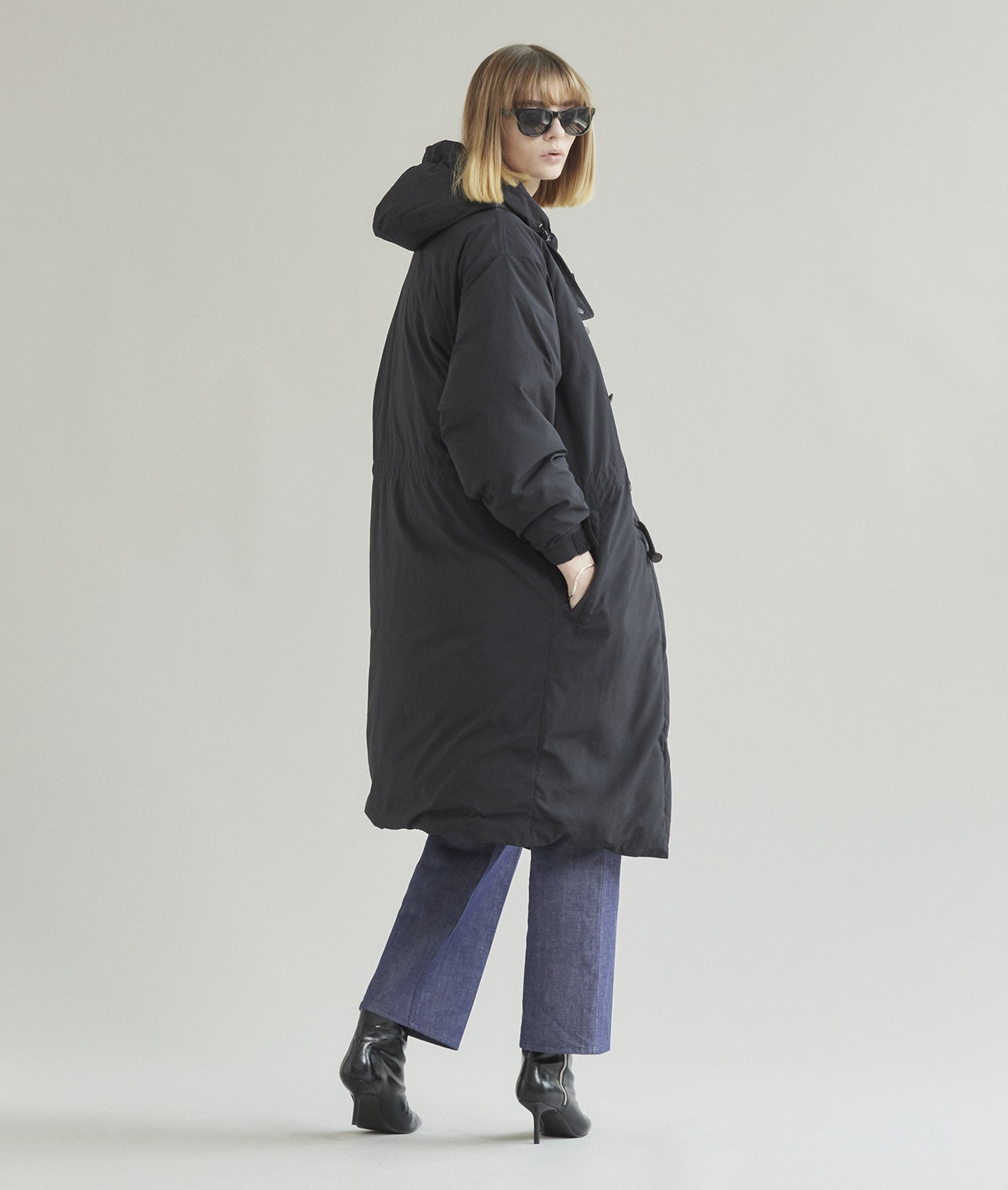 montgomery/別注ダウンダッフルコート 詳細画像 ブラック 4