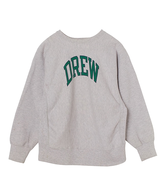 USED/DREWプリントスウェット