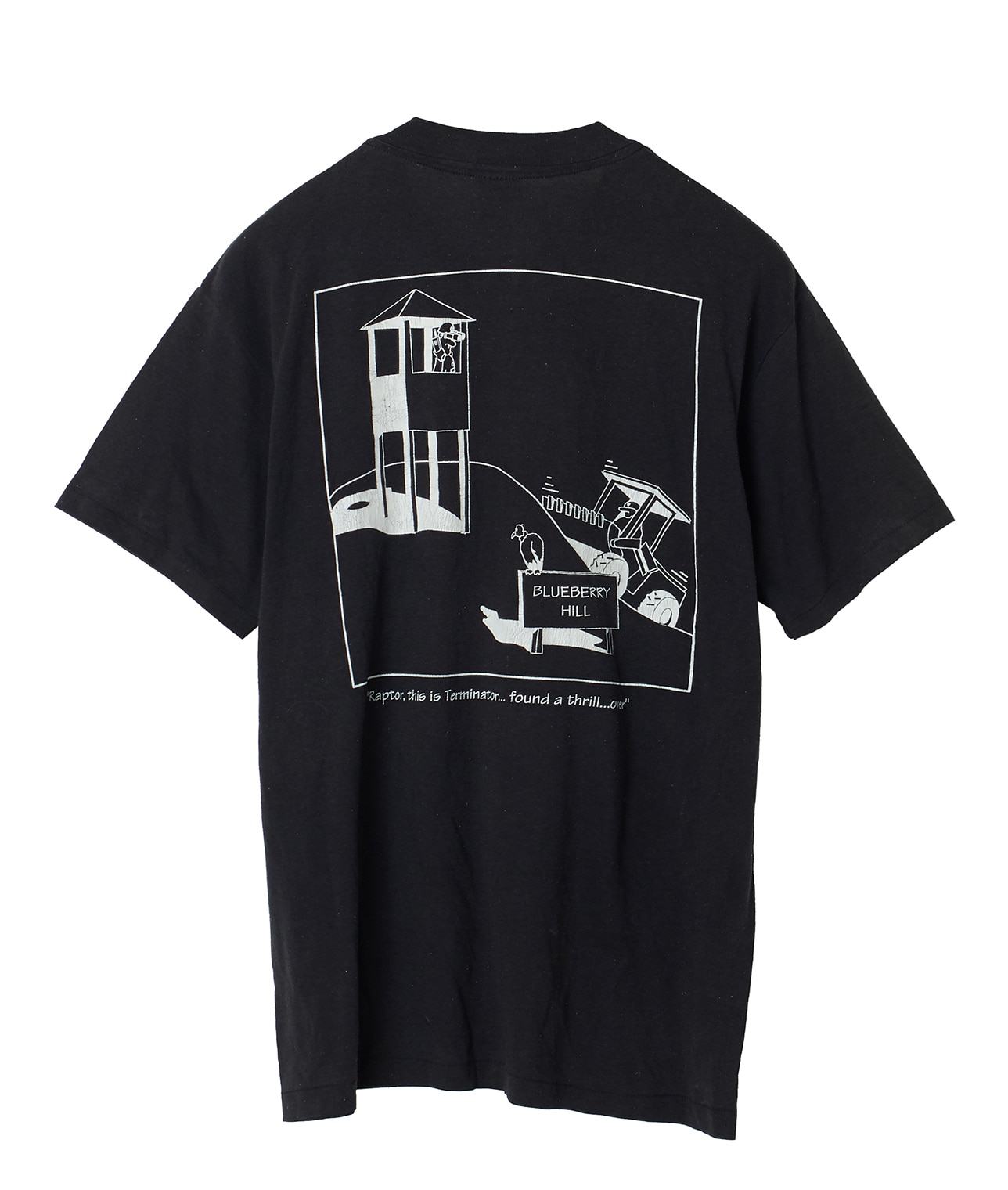 USED/SABRE TOOTH 97-07プリントTシャツ 詳細画像 ブラック 2