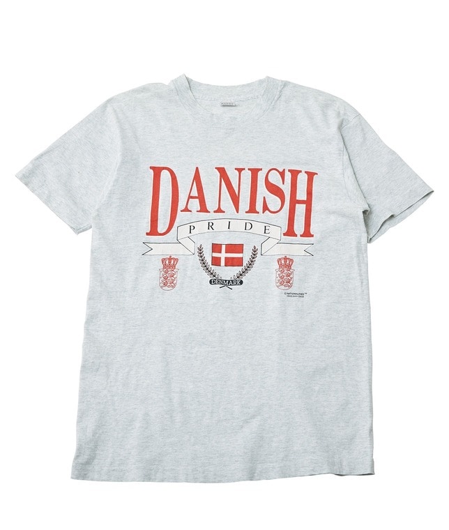 USED/DANISH PRIDEプリントTシャツ