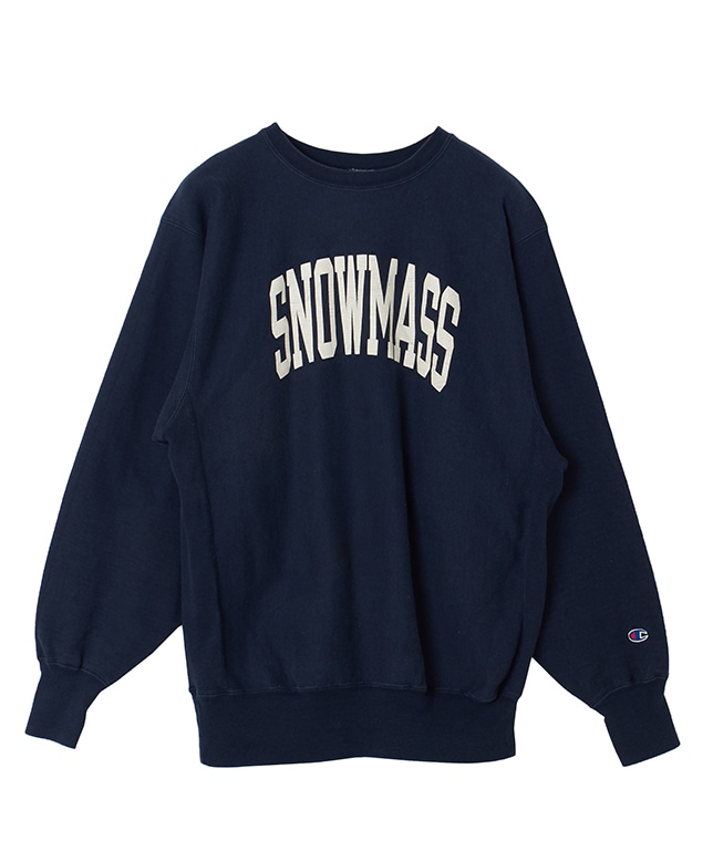 USED/SNOWMASSプリントスウェット