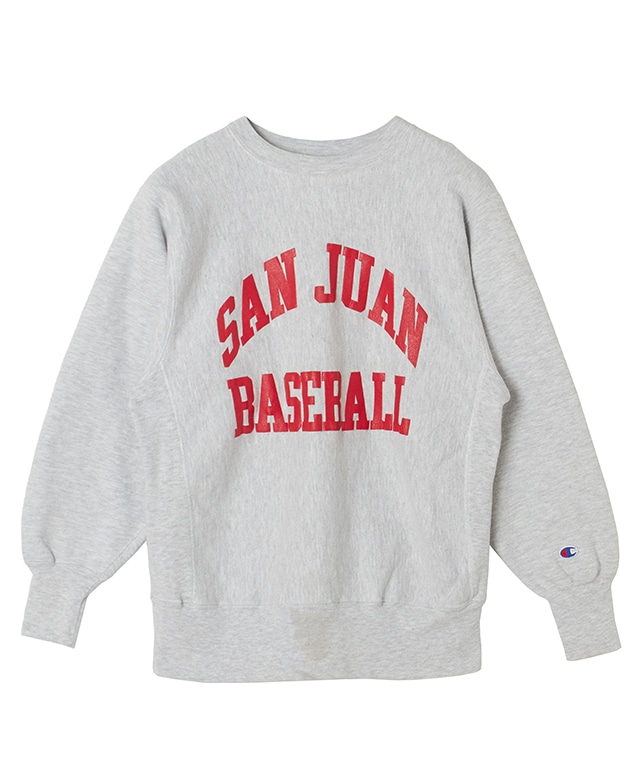 USED/SAN JUAN BASEBALLプリントスウェット