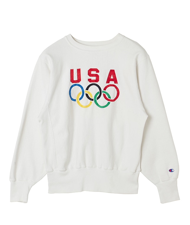 USED/U.S.A.刺繍スウェット