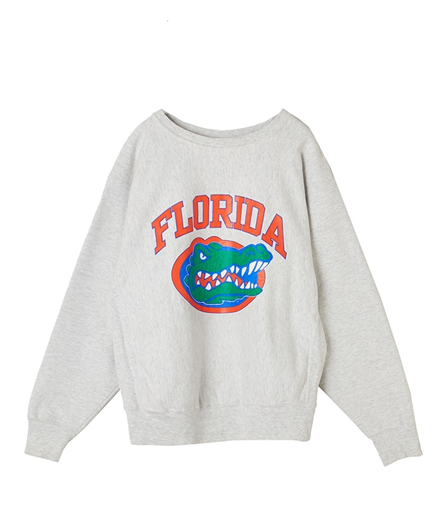 USED/FLORIDAプリントスウェット