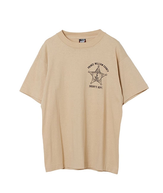 USED/ PRINCE WILLIAM COUNTYプリントTシャツ
