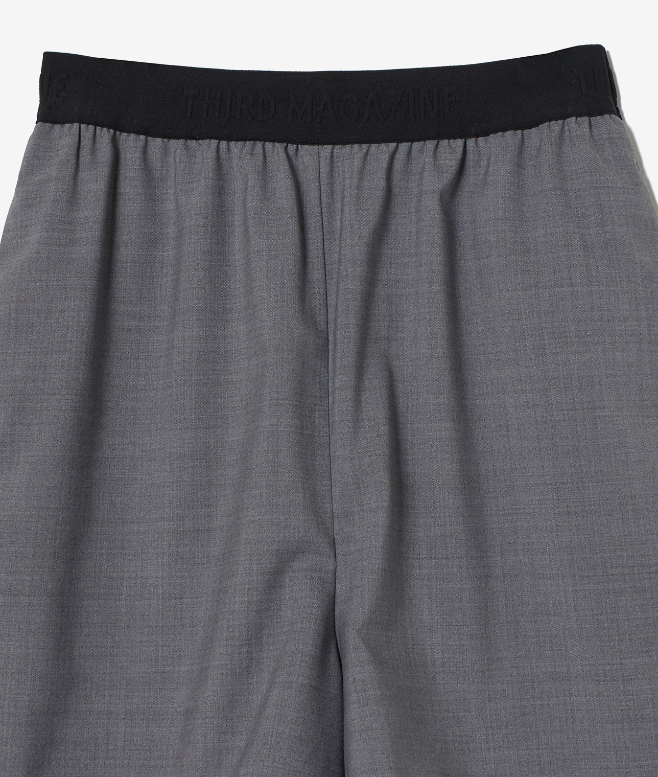 THIRD MAGAZINE&times;mikomori カラートリムショートパンツ 詳細画像 グレー 6