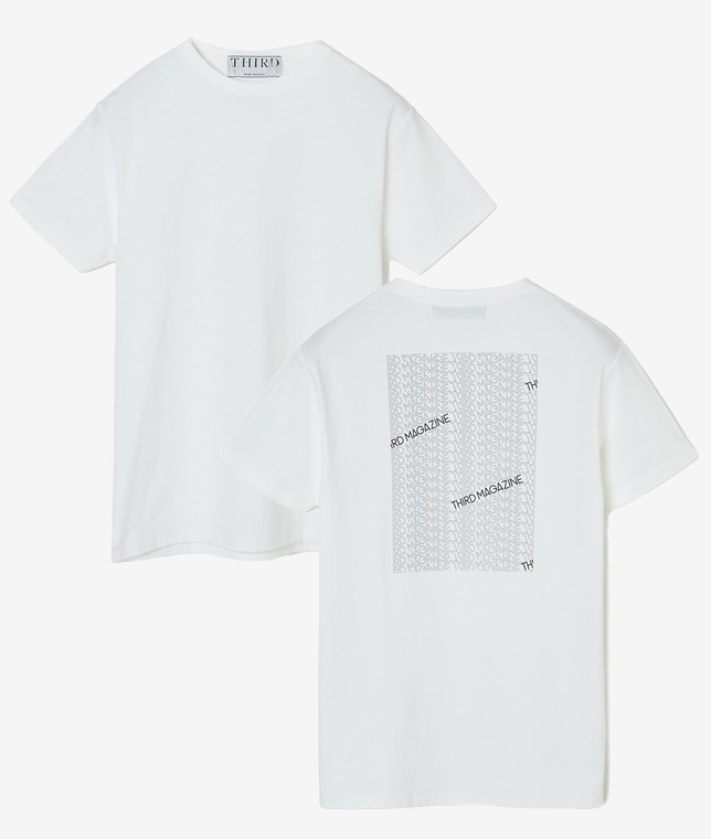 【メルローズ50周年】モノグラムプリントパックTシャツ