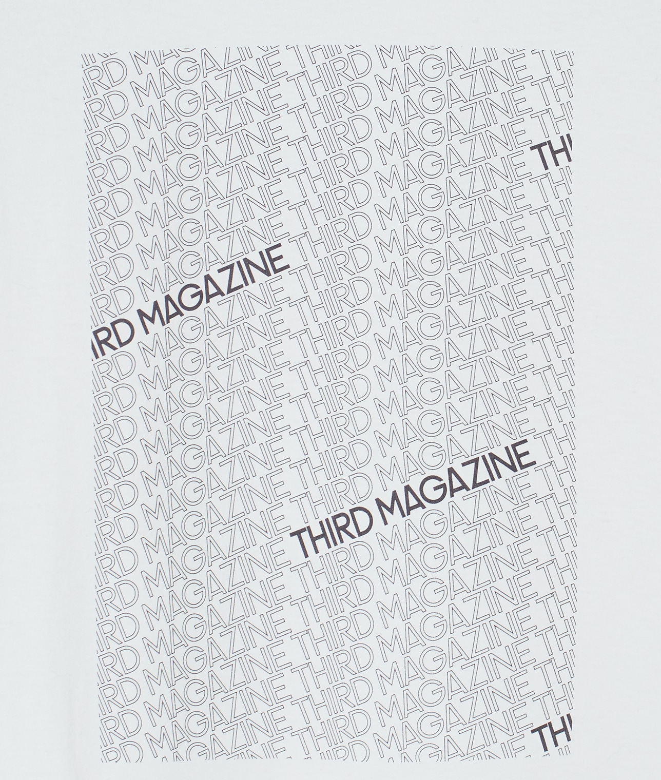 【メルローズ50周年】モノグラムプリントパックTシャツ 詳細画像 ホワイト 6