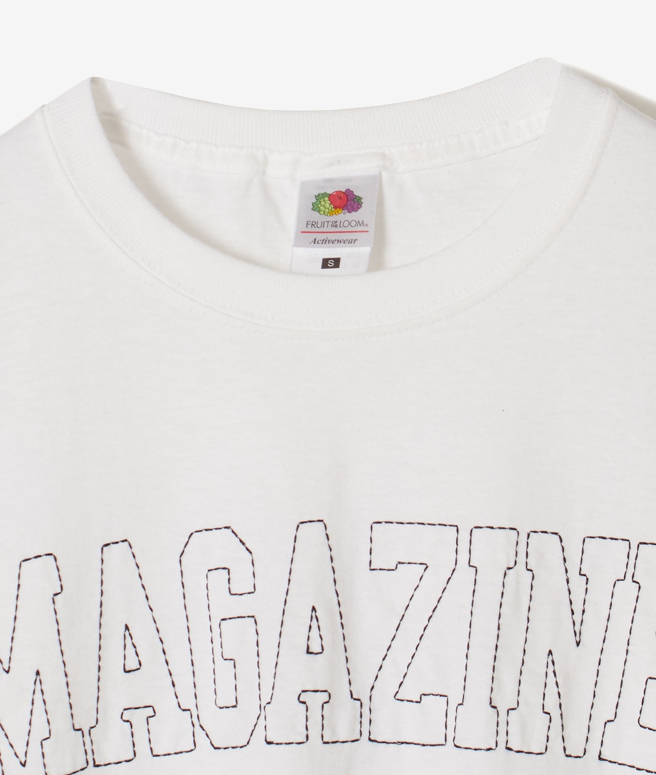 【別注】THIRD MAGAZINE×FRUIT OF THE LOOM パックTシャツ 詳細画像 ホワイト/グレー 7