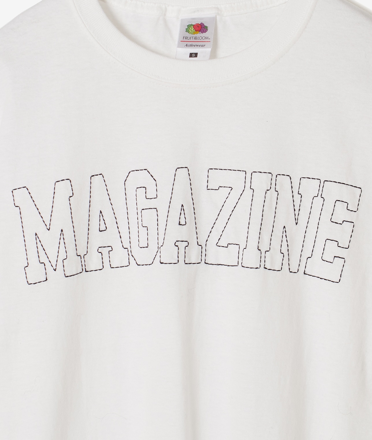 【別注】THIRD MAGAZINE×FRUIT OF THE LOOM パックTシャツ 詳細画像 ホワイト/グレー 8