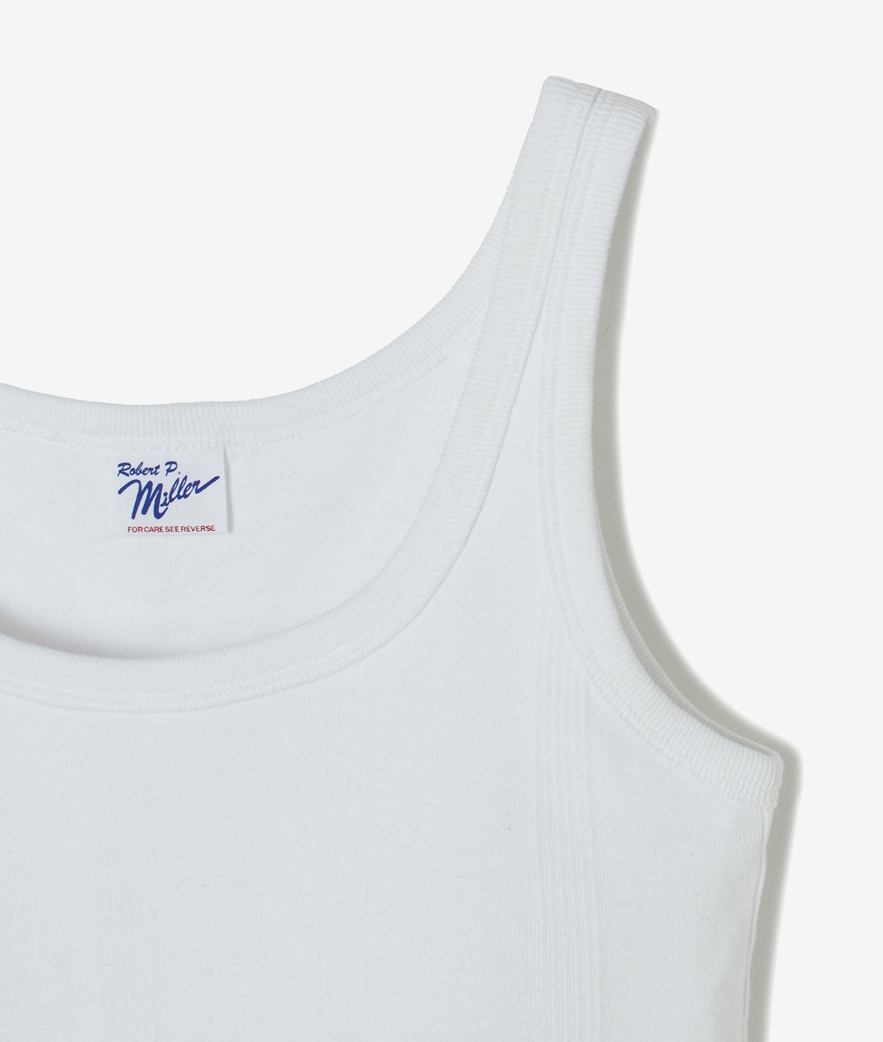 【 MELROSE×Robert P. Miller】別注カップ付きタンクトップ 詳細画像 ブラック 5